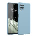 Forcell Samsung Galaxy A22 4G / M32 4G Soft Touch Θήκη Σιλικόνης - Light Blue