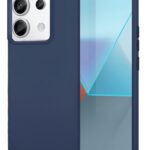 Forcell Xiaomi Redmi Note 13 5G Soft Touch Θήκη Σιλικόνης - Dark Blue