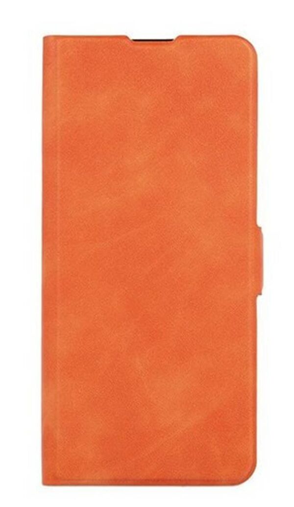 Tel1 Xiaomi Redmi Note 12 4G Smart Mono Θήκη Βιβλίο - Orange