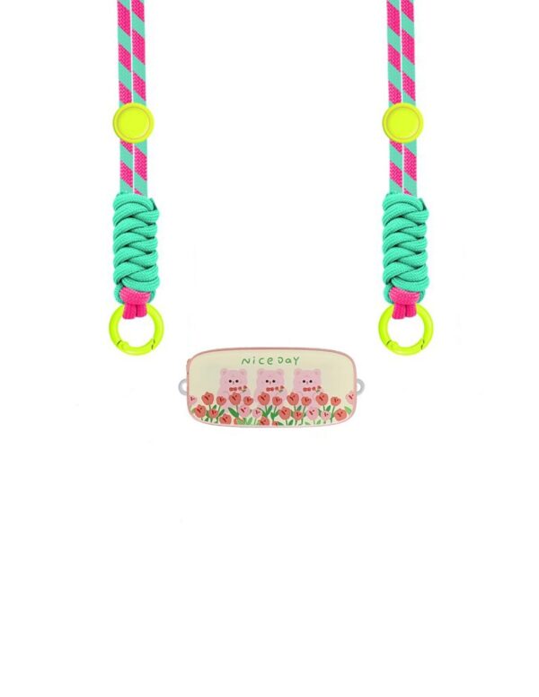 Λουράκι Λαιμού Universal Θήκης Smartphone Neck Strap With Back Clip Nice Day