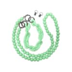 Λουράκι Λαιμού Universal Θήκης Smartphone Neck Strap Multi-Purpose Braided Chain Green