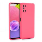 Samsung Galaxy A03s Θήκη Σιλικόνης Φούξια Soft Touch Silicone Rubber Soft Case Fuchsia