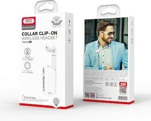 XO BE27 Bluetooth Ακουστικό Άσπρο (XO-BE27) White