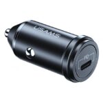 Φορτιστής Αυτοκινήτου USAMS C14 1x Type-C 3A 18W Μεταλλικός Γκρι