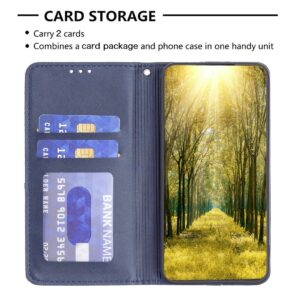 Xiaomi Redmi Note 13 Pro Plus 5G Θήκη Βιβλίο Μπλε Magnetic Buckle Rhombus Texture Phone Case Blue