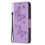Xiaomi Redmi Note 13 Pro Plus 5G Θήκη Βιβλίο Μωβ Two Butterflies Embossing Phone Case Purple