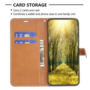 Xiaomi Redmi Note 13 Pro Plus 5G Θήκη Βιβλίο Μπλε Σκούρο Color Block Denim Texture Phone Case Dark Blue