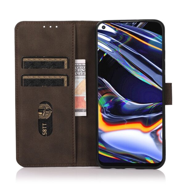 Xiaomi Redmi Note 13 Pro 5G / Poco X6 5G Θήκη Βιβλίο Καφέ KHAZNEH Retro Texture Flip Phone Case Brown