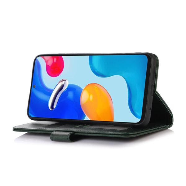 Xiaomi Redmi Note 13 Pro 5G / Poco X6 5G Θήκη Βιβλίο Πράσινο Cow Texture Phone Case Green