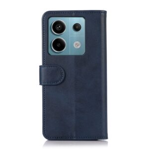 Xiaomi Redmi Note 13 Pro 5G / Poco X6 5G Θήκη Βιβλίο Μπλε Cow Texture Phone Case Blue
