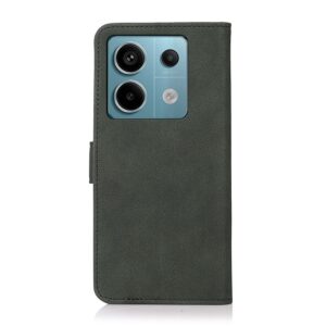 Xiaomi Redmi Note 13 Pro 5G / Poco X6 5G Θήκη Βιβλίο Πράσινο KHAZNEH Retro Texture Flip Phone Case Green