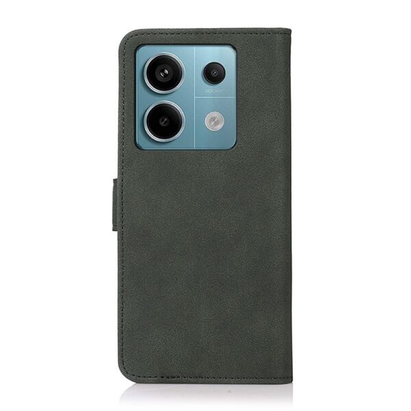 Xiaomi Redmi Note 13 Pro 5G / Poco X6 5G Θήκη Βιβλίο Πράσινο KHAZNEH Retro Texture Flip Phone Case Green
