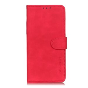 Xiaomi Poco X6 Pro 5G Θήκη Βιβλίο Κόκκινο KHAZNEH Retro Texture Flip Phone Case Red