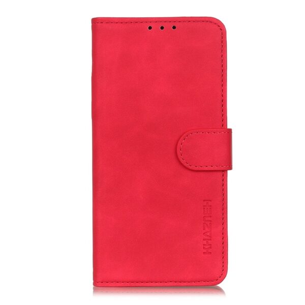 Xiaomi Poco X6 Pro 5G Θήκη Βιβλίο Κόκκινο KHAZNEH Retro Texture Flip Phone Case Red