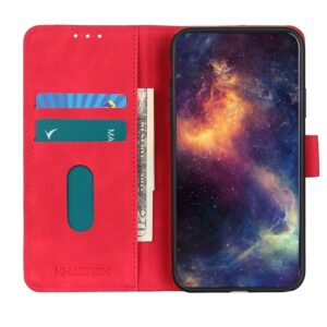 Xiaomi Poco X6 Pro 5G Θήκη Βιβλίο Κόκκινο KHAZNEH Retro Texture Flip Phone Case Red