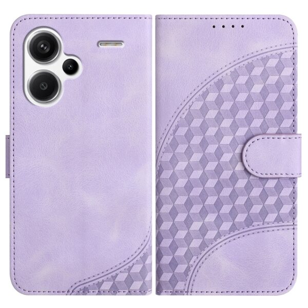 Xiaomi Redmi Note 13 Pro Plus 5G Θήκη Βιβλίο Μωβ YX0060 Elephant Head Embossed Case with Lanyard Purple