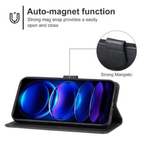 Xiaomi Redmi Note 13 Pro 5G / Poco X6 5G Θήκη Βιβλίο Μαύρο Phone Case Black