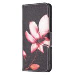 Xiaomi Redmi Note 13 Pro 5G / Poco X6 5G Θήκη Βιβλίο Colored Drawing Pattern Phone Case Lotus