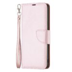 Xiaomi Redmi Note 13 Pro 5G / Poco X6 5G Θήκη Βιβλίο Ροζ Litchi Texture Pure Color Phone Case Rose Gold