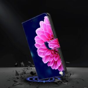 Xiaomi Redmi Note 13 5G Θήκη Βιβλίο Global Crystal 3D Shockproof Protective Phone Case Pink Petals