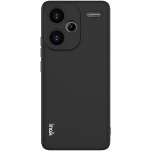 Xiaomi Redmi Note 13 Pro Plus 5G Θήκη Σιλικόνης Μαύρη IMAK UC-4 Series Straight Edge TPU Soft Phone Case Black