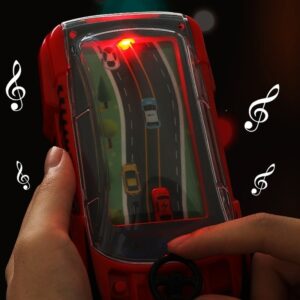 Children Car Adventure Game Two-players Battle Toy (Red)