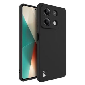 IMAK Xiaomi Redmi Note 13 5G Straight Edge Θήκη Σιλικόνης - Black