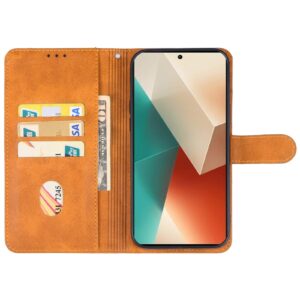 Xiaomi Redmi Note 13 5G Θήκη Βιβλίο Καφέ Book Case Brown