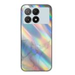 Xiaomi Poco X6 Pro 5G Θήκη Σιλικόνης Μάρμαρο Laser Marble Pattern Clear TPU Shockproof Protective Case Grey