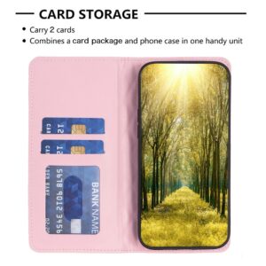 Xiaomi Redmi Note 13 Pro Plus 5G Θήκη Βιβλίο Ροζ Diamond Lattice Magnetic Flip Phone Case Pink