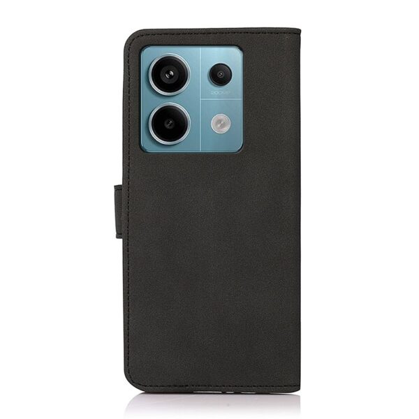 Xiaomi Redmi Note 13 Pro 5G / Poco X6 5G Θήκη Βιβλίo Μαύρο KHAZNEH Retro Texture Flip Phone Case Black