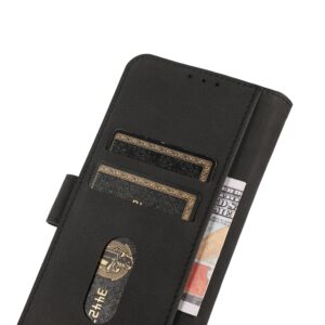 Xiaomi Redmi Note 13 Pro 5G / Poco X6 5G Θήκη Βιβλίo Μαύρο KHAZNEH Retro Texture Flip Phone Case Black
