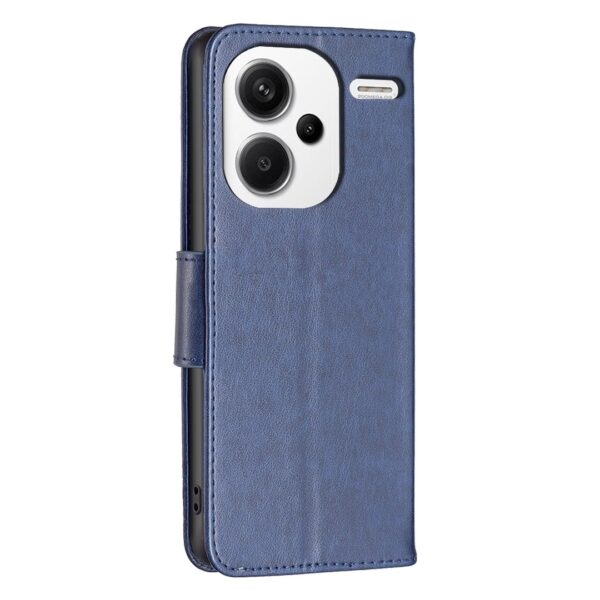 Xiaomi Redmi Note 13 Pro Plus 5G Θήκη Βιβλίο Μπλε Two Butterflies Embossing Phone Case Blue