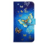 TCL 40 SE Θήκη Βιβλίο Painted Pattern Horizontal Flip Phone Case Red Butterfly