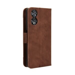 TCL 40 NXTpaper 4G Θήκη Βιβλίο Καφέ Skin Feel Calf Texture Card Slots Phone Case Brown
