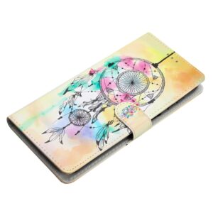 TCL 40 SE Θήκη Βιβλίο Colored Drawing Pattern Phone Case Dream Catcher