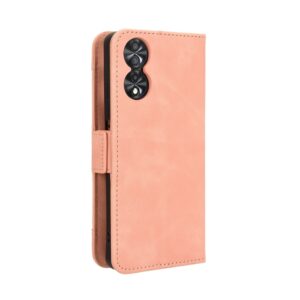 TCL 40 NXTpaper 4G Θήκη Βιβλίο Ροζ Skin Feel Calf Texture Card Slots Phone Case Pink