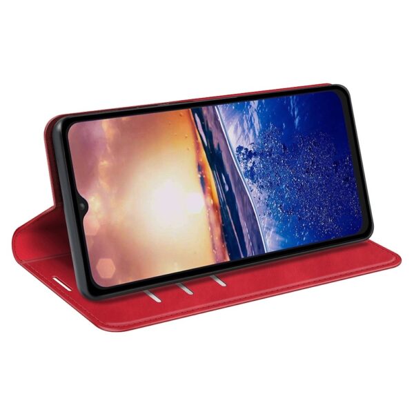 TCL 40 R 5G Θήκη Βιβλίο Κόκκινο Retro-skin Magnetic Suction Phone Case Red