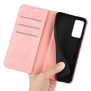 TCL 40 R 5G Θήκη Βιβλίο Ροζ Retro-skin Magnetic Suction Phone Case Pink
