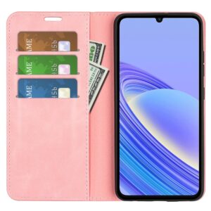 TCL 40 SE Θήκη Βιβλίο Ροζ Retro-skin Magnetic Suction Phone Case Pink