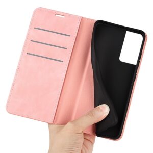 TCL 40 SE Θήκη Βιβλίο Ροζ Retro-skin Magnetic Suction Phone Case Pink