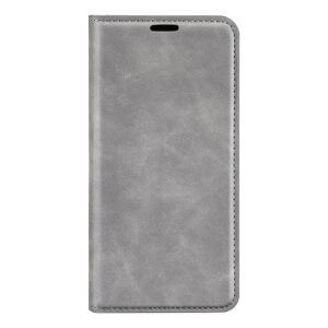 TCL 40 SE Θήκη Βιβλίο Γκρι Retro-skin Magnetic Suction Phone Case Grey