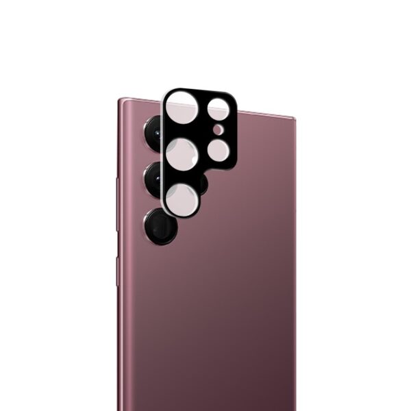 Samsung Galaxy S24 Ultra 5G Mocolo Tempered Glass Camera Black Frame Lens Αντιχαρακτικό Τζάμι Προστασίας Πίσω Κάμερας