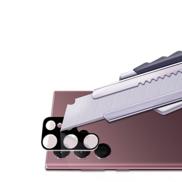 Samsung Galaxy S24 Ultra 5G Mocolo Tempered Glass Camera Black Frame Lens Αντιχαρακτικό Τζάμι Προστασίας Πίσω Κάμερας