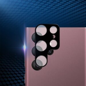 Samsung Galaxy S24 Ultra 5G Mocolo Tempered Glass Camera Black Frame Lens Αντιχαρακτικό Τζάμι Προστασίας Πίσω Κάμερας