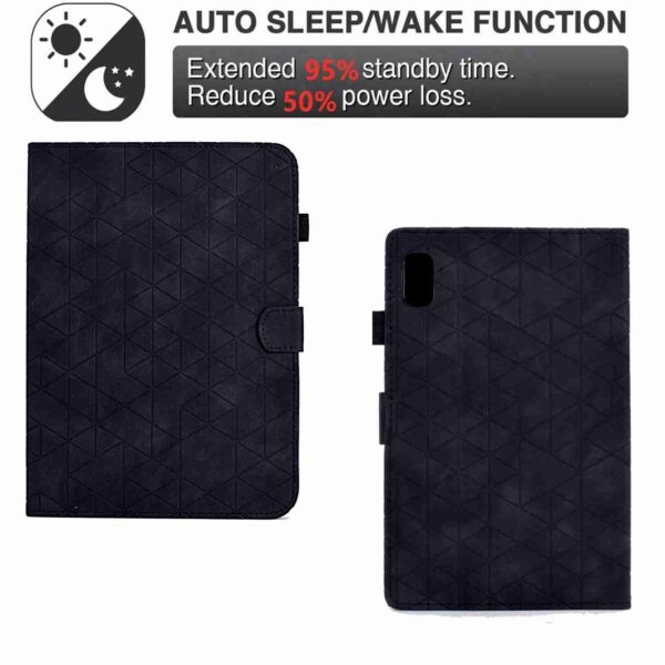 Lenovo Tab M9 9" Θήκη Μαύρη Rhombus TPU Smart Tablet Case Black