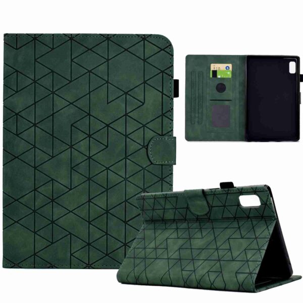Lenovo Tab M9 9" Θήκη Πράσινο Rhombus TPU Smart Tablet Case Green