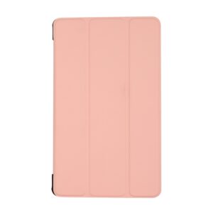 Samsung Galaxy Tab A7 Lite 8.7" T220 / T225 Θήκη Ροζ Χρυσό 3-folding Horizontal Flip TPU + PU Case with Holder Rose Gold