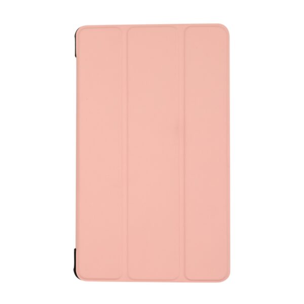 Samsung Galaxy Tab A7 Lite 8.7" T220 / T225 Θήκη Ροζ Χρυσό 3-folding Horizontal Flip TPU + PU Case with Holder Rose Gold