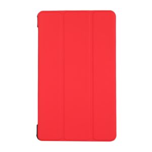 Samsung Galaxy Tab A7 Lite 8.7" T220 / T225 Θήκη Κόκκινο 3-folding Horizontal Flip TPU + PU Case with Holder Red